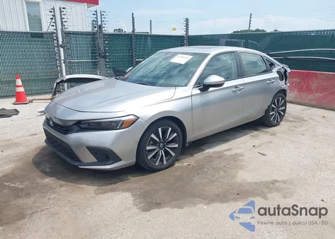 2022 Honda Civic Ex from USA, damaged, VIN JHMFE1F7XNX004642